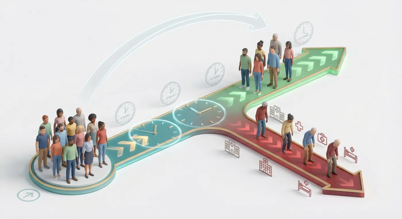 Cohort study illustration